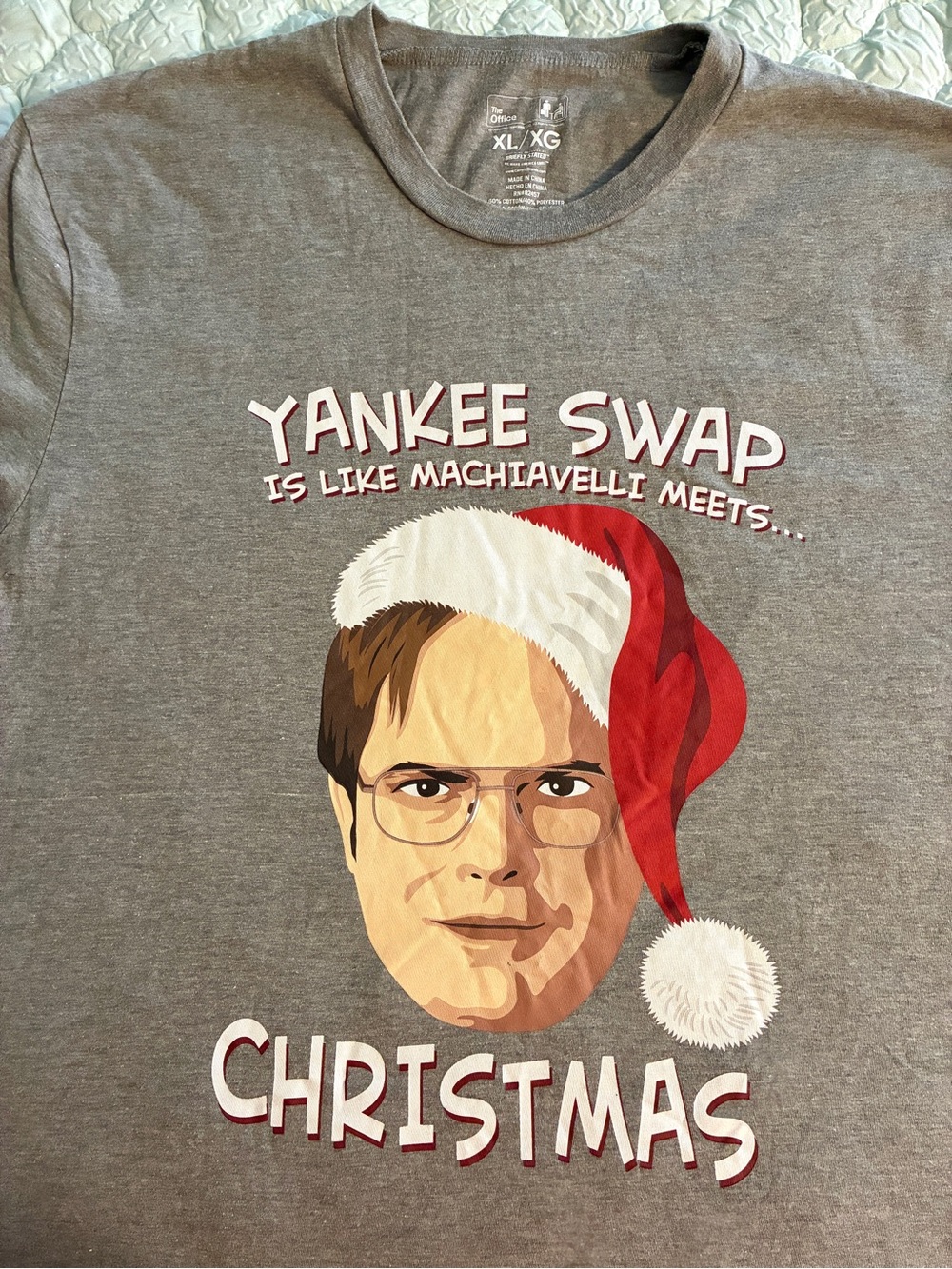The Office Christmas T Shirt XL
